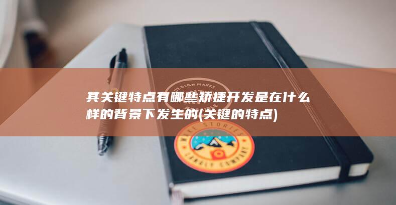 矫捷开发是在什么样的背景下发生的