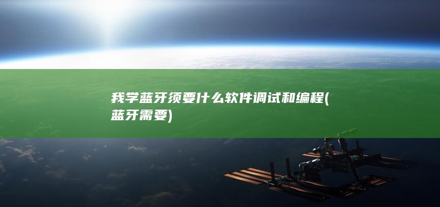 须要什么软件调试和编程