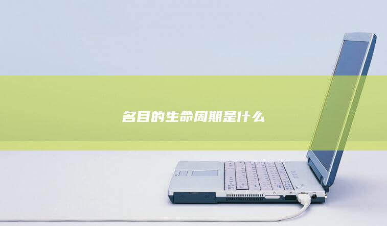 名目的生命周期是什么