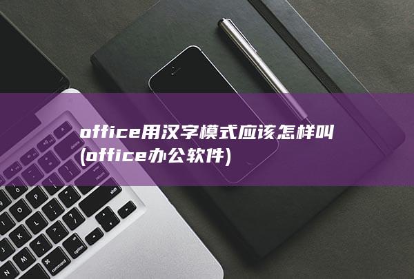office用汉字模式应该怎样叫