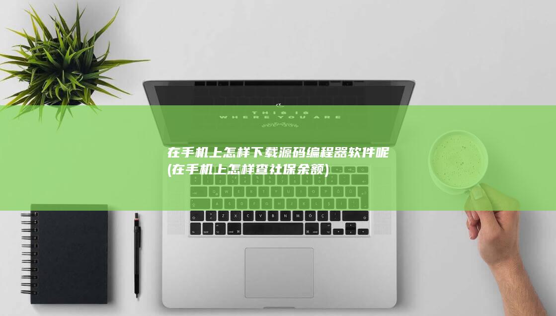 在手机上怎样下载源码编程器软件呢