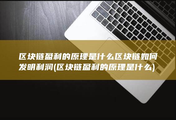 区块链盈利的原理是什么