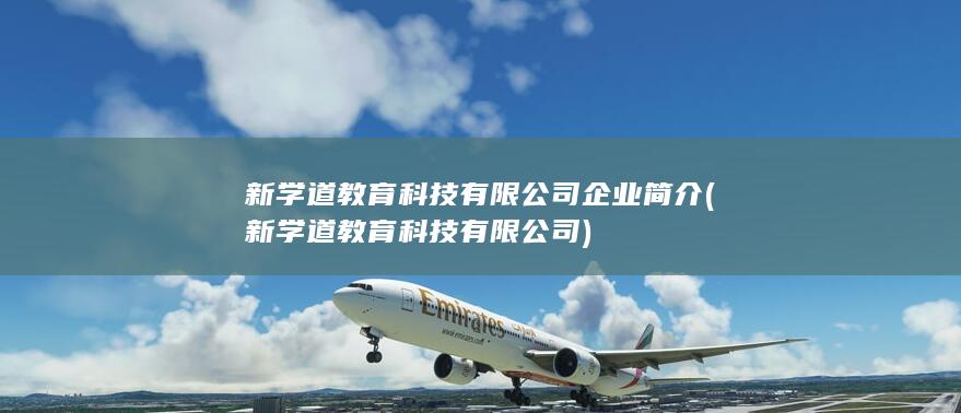 新学道教育科技有限公司企业简介