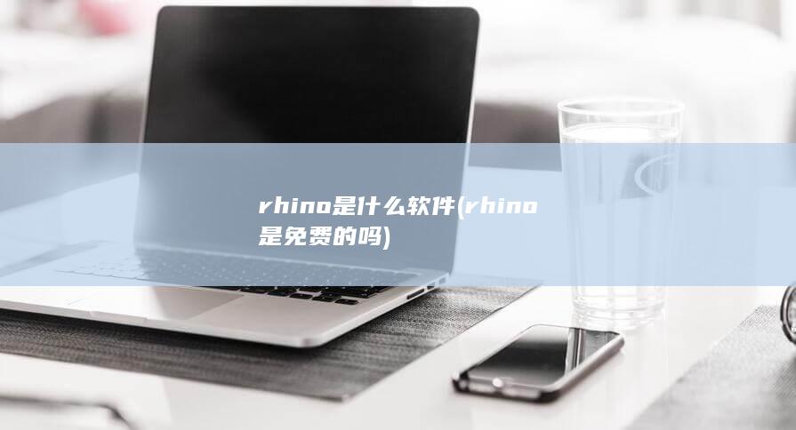 rhino是什么软件