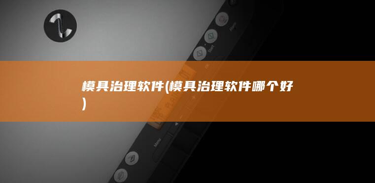 模具治理软件