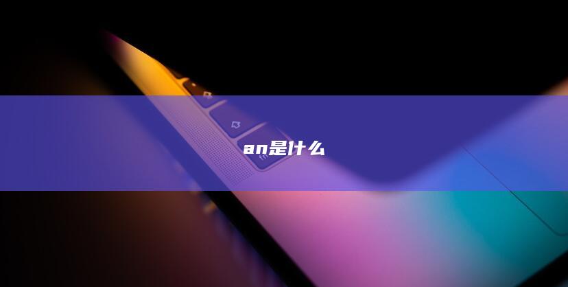 an是什么